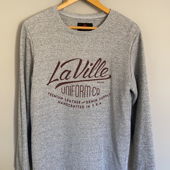 Cotton On Mens Graphic Print Fleece Jumper/ Pullover Grey Medium Pre Owned EC - Picture 2 of 8